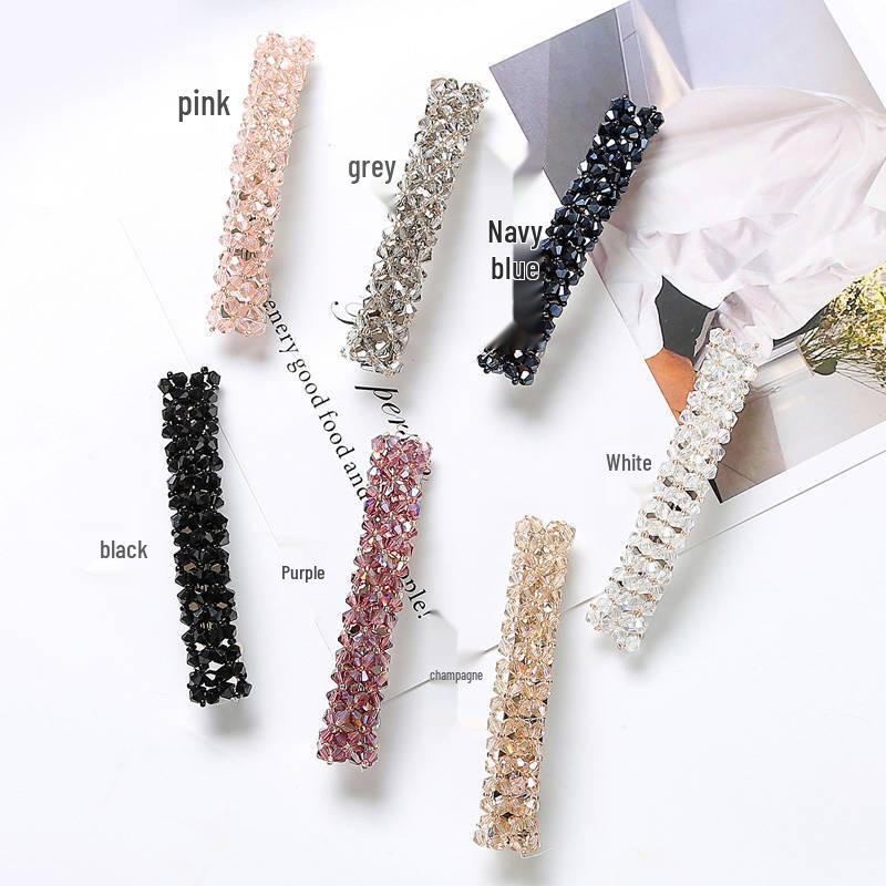 Korean Crystal Hair Clip: New Style Hairpin for Women
