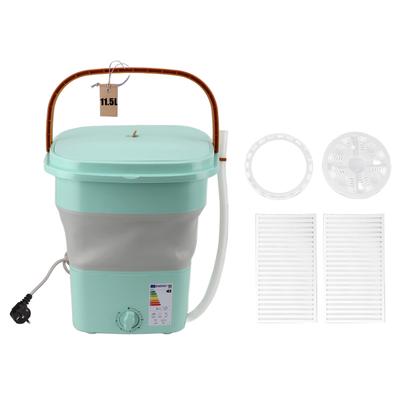Machine à laver pliable 11,5 L, grande capacité, automatique, pliable, portable, mini, pour