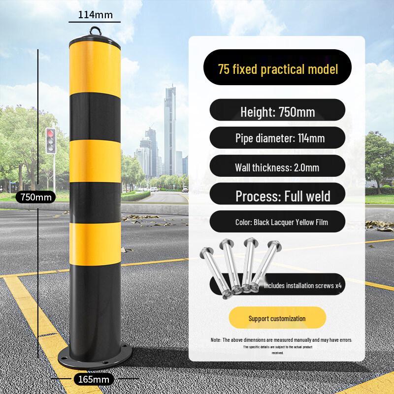 Heavy-Duty Steel Anti-Collision Post