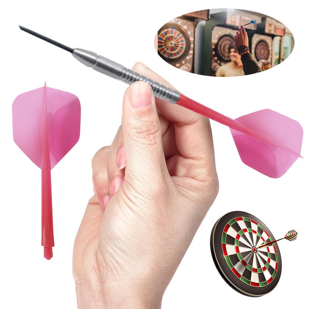 3/5/6Pcs Integrated Dart Flights and Shafts Kit 2BA Plastic Professional Transparent Anti-Fall Dart Flights Shaft Dart Accessori