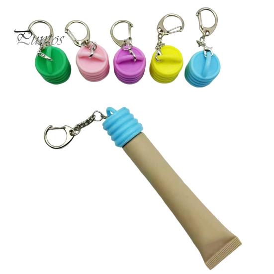 Schlüsselanhänger-Lippenstifthalter, langlebiger Schlüsselanhänger, Taschen-Rucksack-Taschen-Dekoration, Schlüsselanhänger-Aufsatz für Lippenstifte
