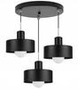 MODERN CEILING HANGING LAMP, METAL LAMPSHADE