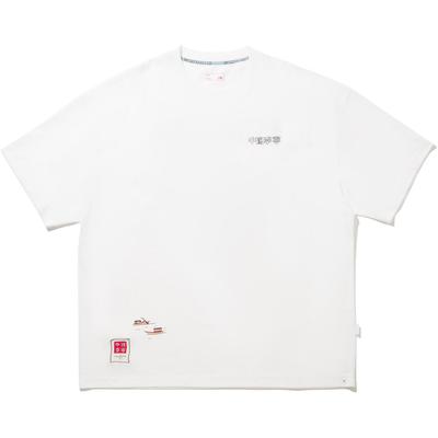 Li Ning Letter Print Casual Short Sleeve T-Shirt Men Tops AHSW213-5
