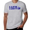 Latte Larrys  Curb Your Enthusiasm Tshirt Blacks Kawaii Clothes Mens Tall T Shirts