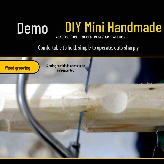 Hacksaw Jigsaw: Multi-function Hand Saw for Woodworking and Mini Models