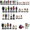 Toilet Skibidi Figurines Pvc Handmade Game Model Home Decorations Boy Gifts