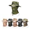 Outdoor Boonie Hat With Face Mask Windproof Wide Brim Sun Protection Hat For Hiking Fishing Camping Travel Bucket Hat