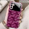 Abstract Geometric Grid For Samsung A01 02 03 Core 04 05 06 10 12 13 14 5G 15 16 M02 12 Note 8 9 10 20 Glass Ultra Phone Case