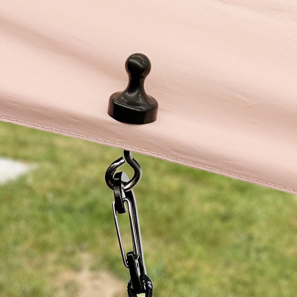 Camping Magnetischer Haken Tragbarer Campingzelt Karabiner Leichter Campinglampen Haken Outdoor Camping Zubehör