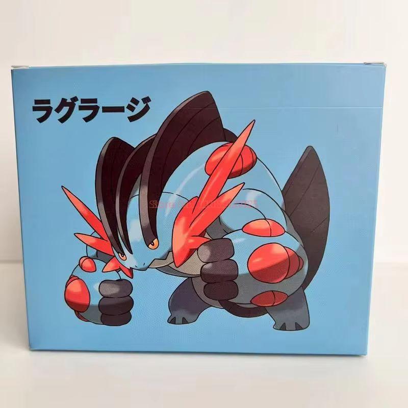 Bkm Anime Pokmon Swampert Gk Figure - Collectible Swamp Monster Statue, 2D Cartoon Collection Model For Fans/Gift