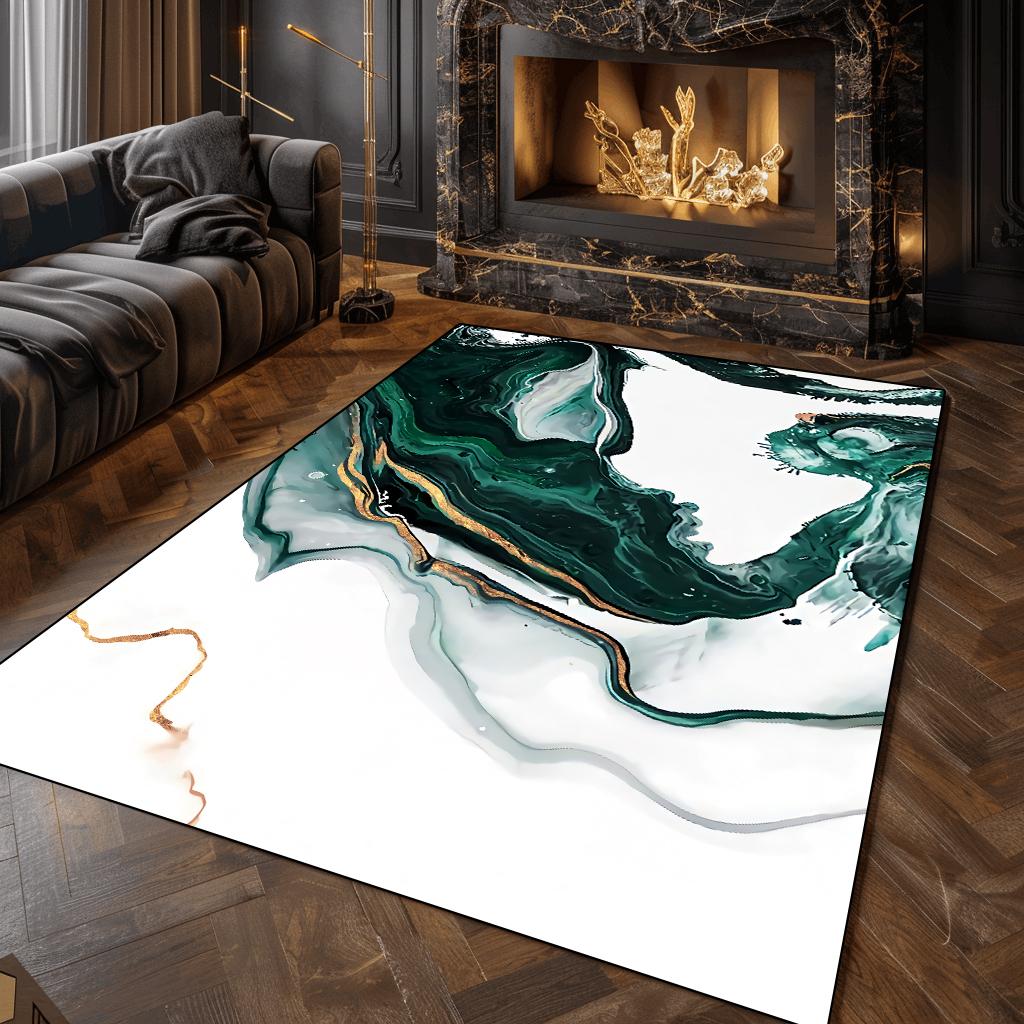 Modern Luxury Carpet for Living Room Abstract Home Rug Large Area Anti Slip Washable Soft Lounge Rug Bedroom Decor