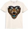 Wolf Head T Shirt Fierce Wild Animal Predator Gothic Graphic Tee Unisexs Unisexs