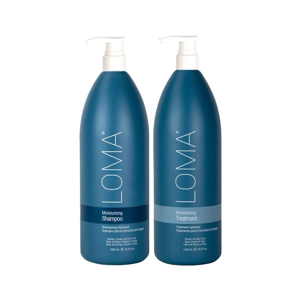 Moisturizing Shampoo & Treatment 1L Set