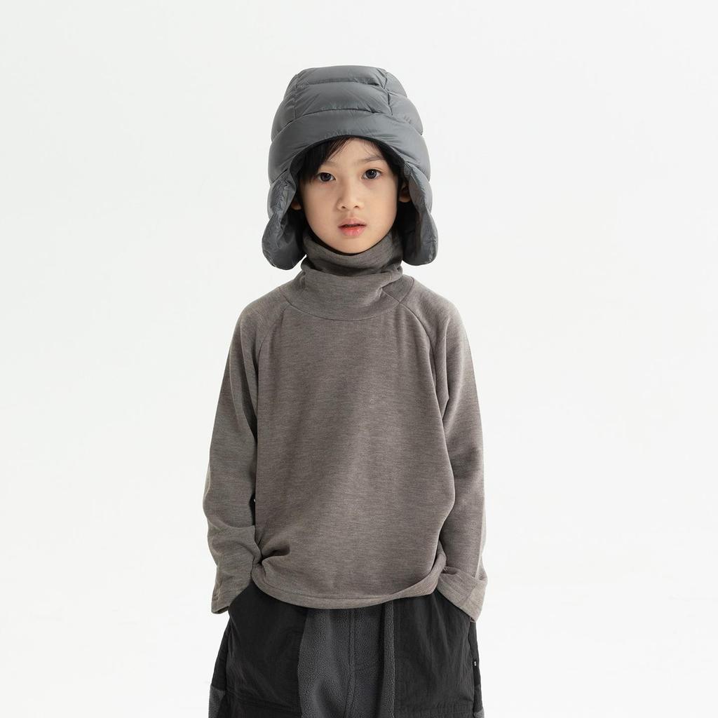 Boys' 2025 Cozy Fleece Long-Sleeve Base Layer Shirt - Soft, Skin-Friendly Autumn/Winter Children's T-Shirt