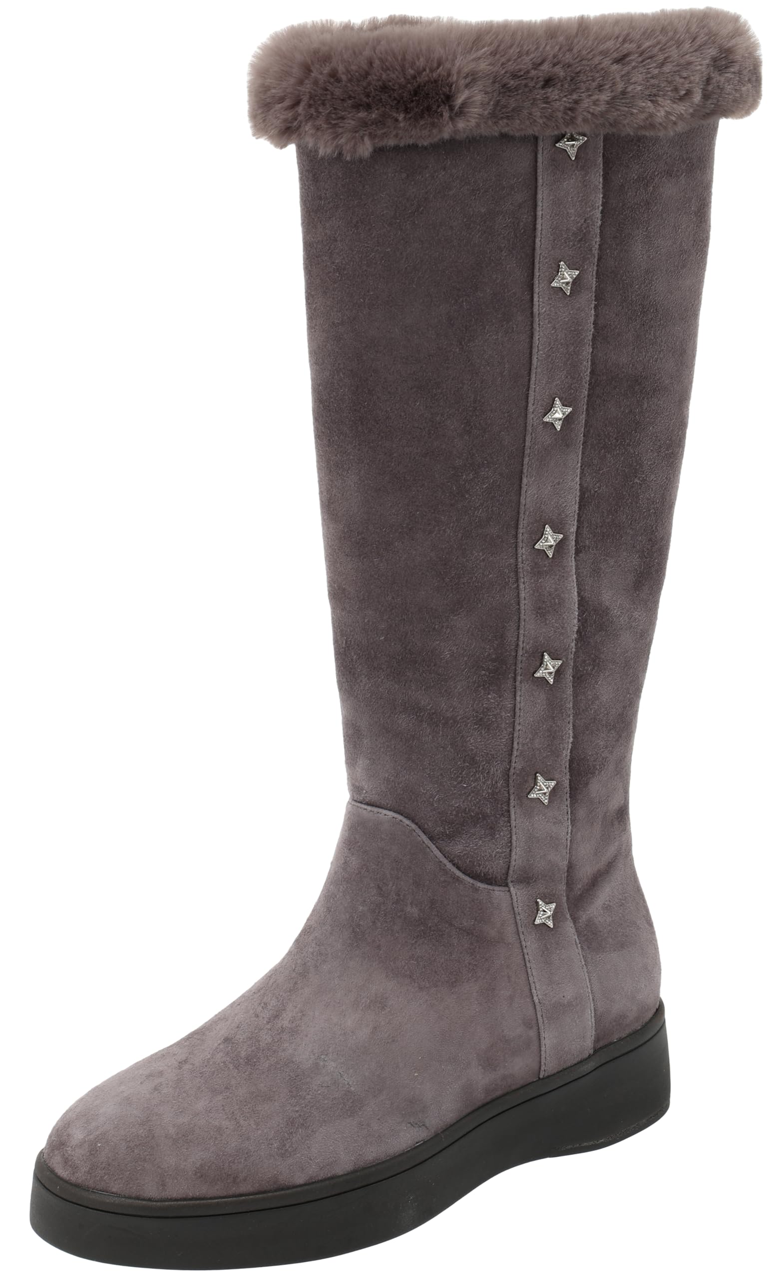 

Long Boots Faux Fur Long Boots 9628 GYS [Lanvin Collection]