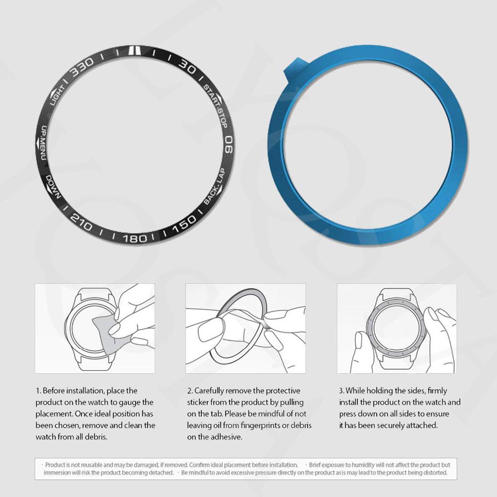 Anillos Biselados Caja Metálica Para Garmin Fenix 7 7X 6 6X Pro 5 5 Plus Cubierta Anillo de Correa Protección Anti-arañazos Fenix 6 6X Zafiro