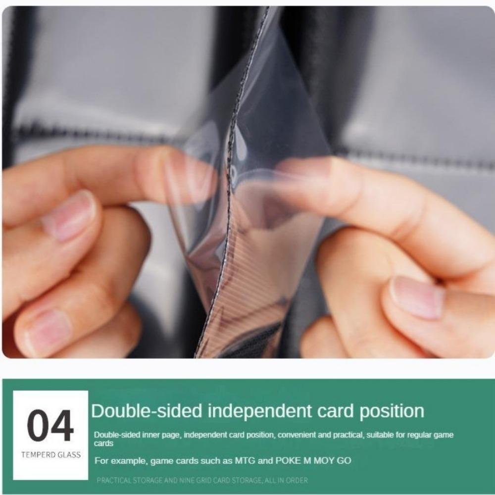 Macaron 3-inch with 160 Card Slots for Vertical Placement of Polaroid Small Cards, Photos, Star Chasing Collections, Business Card Storage