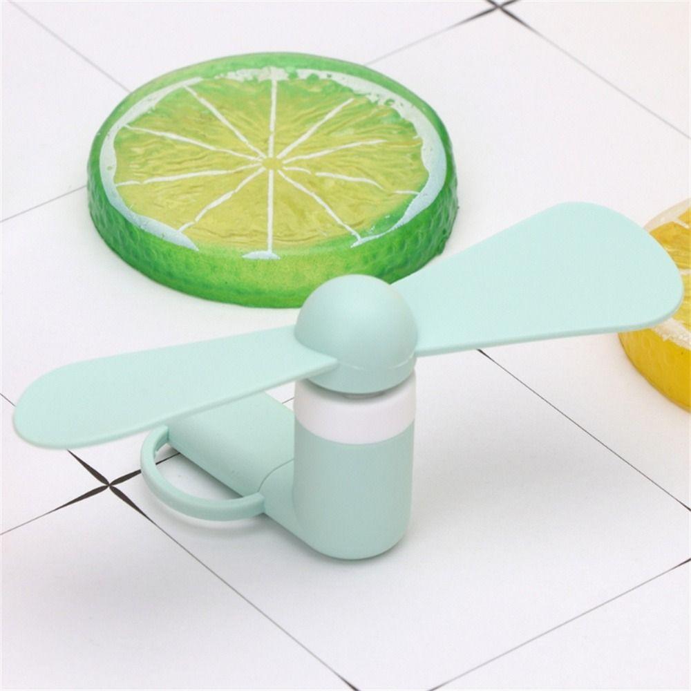 Type C USB Fan Micro USB Small Fan Travel Fan Cooler for Mobile Phone