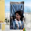 Football Messi Beach Towel Super Soft Microfiber Quickdry Fabric Comfortable Lightweight
