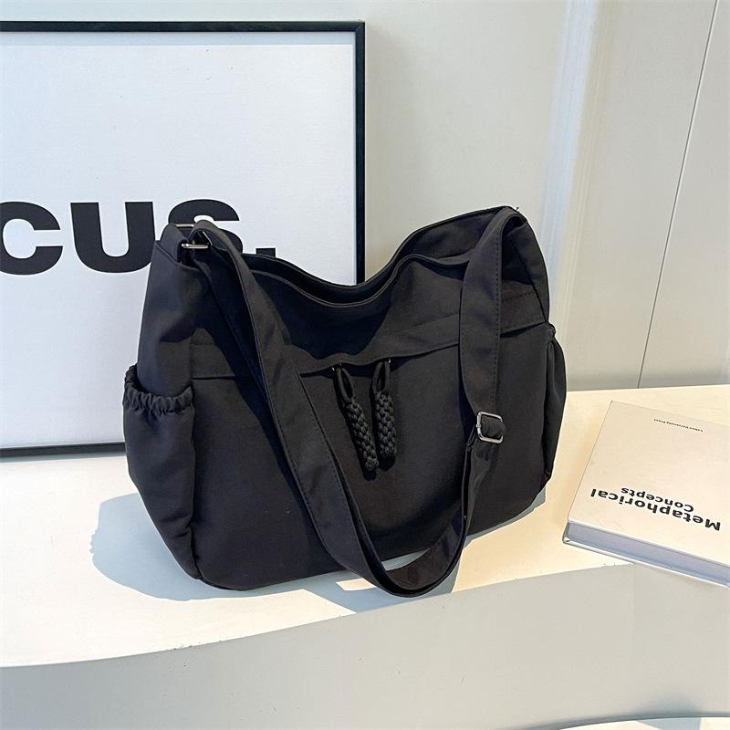 2025 New Large-capacity Bag Women's Tote Bag Fashionable Versatile Shoulder Messenger Bag Cloth Bag High-end Dumpling Bag