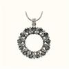 Korean Style Bling Rhinestone Pendant Sweater Chain Necklace for Women - Elegant and Versatile Autumn/Winter Accessory