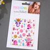 Stage makeup facial diamond stickers water drops teardrop facial diamond stickers girl stage diamond stickers
