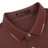 SEVEN Men's Non-Deforming Collar Long Sleeve Polo Shirt