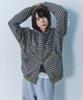 Cgp Pocket Point Striped Zip-Up Hoodie - Dark Khaki