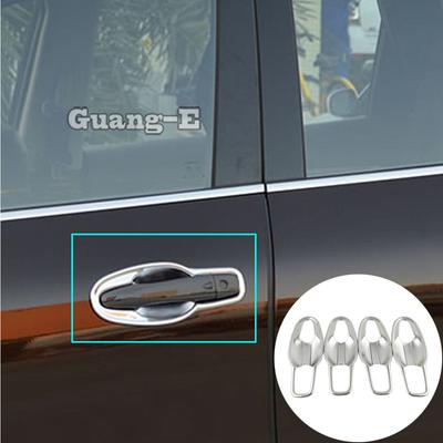 Car Cover Detector Trim ABS Chrome Armrest Handrail Hood Door Bowl Stick Lamp Frame For Renault Koleos 2017 2018