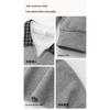 Wassup Sohot Faux-Layer V-Neck Polo Sweatshirt