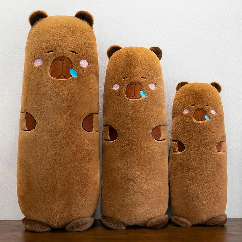 Plush Capybara Cute Toy Cartoon Animal Doll For Girls Gift Decoration Bedroom