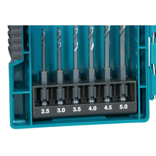 Makita Impact Driver Bit Socket Drill Bit Set of 33 Hexagonal Shaft 6.35mm Case Included E-06622