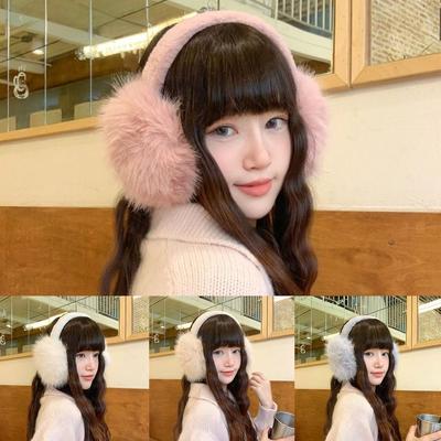 Candy Color Ear Muffs Plush Ear-Muffs Ear Cover Fashion Earmuffs  Autumn Winter
