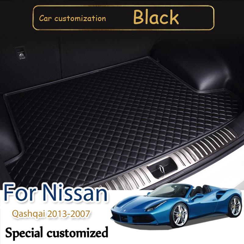High Quality Car Trunk Mat For Nissan Qashqai J10 2013 2012 2011 2010 2009 2008 2007 Car Cargo Rear Boot Liner Trunk Mats
