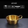 Korean Style 304 Stainless Steel Bowl with Handle