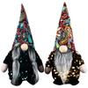 Halloween Faceless Old Man Doll Tabletop Ornament Ghost Sequins Gnome Doll Decorative Props