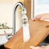 Universal Faucet Filter Interface Universal Water Filter Rotating Splash-Proof Universal Pressure Boosting 360° Rotation