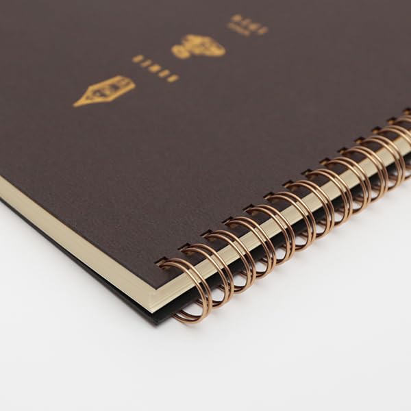 Romeo W-ring Notebook, B5 Size, Plain.