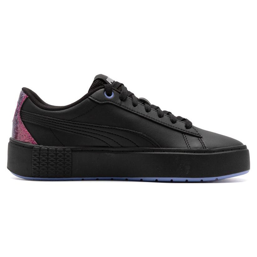 Puma Platform V2 Night O Low Top Sneakers Women Sneakers Black Purple 386411-02