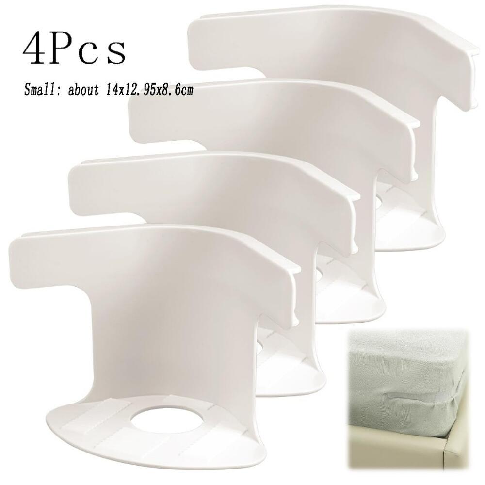 

4pcs Bed Corner Sheet Grippers Adjustable Straps Heavy Duty Mattress Straps for All Sheet Sizes Universal Non-Slip Sheet Holders Secure Bed Sheets