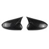 Fit For Chevrolet Cruze 2009 2010 2011-2014  Car Rearview Side Mirror Cover Wing Cap Sticker  Rear View Case Trim Carbon Fiber
