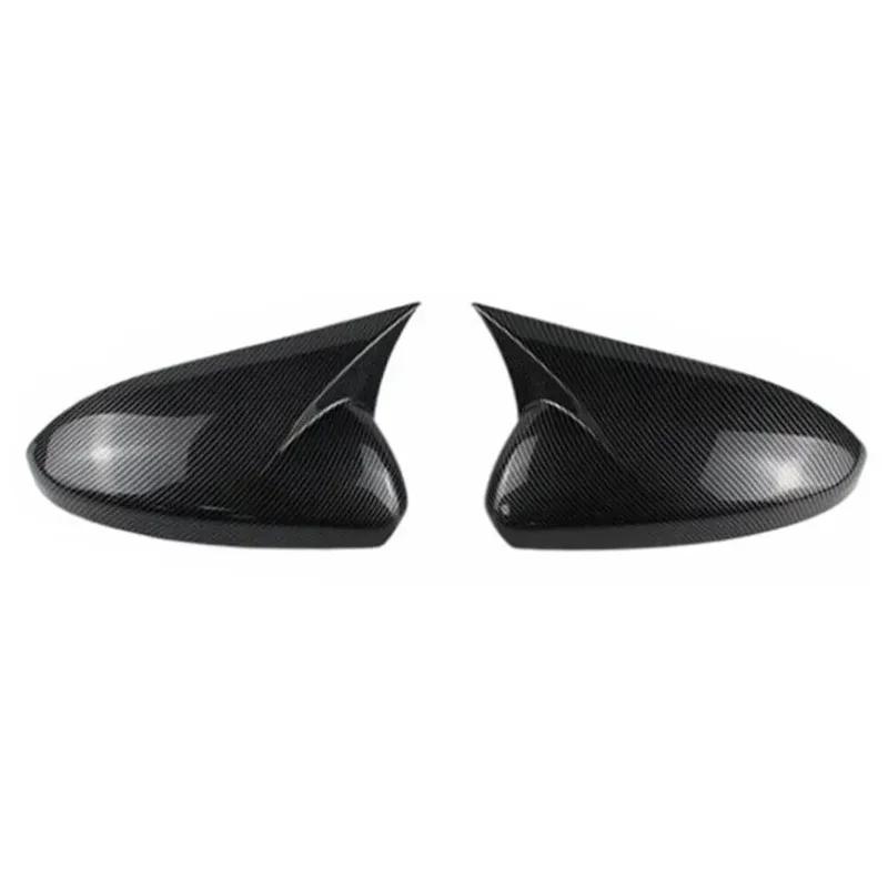 Fit For Chevrolet Cruze 2009 2010 2011-2014  Car Rearview Side Mirror Cover Wing Cap Sticker  Rear View Case Trim Carbon Fiber