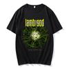 LAMB OF GOD Maglietta Unisex Burst 2026 Girocollo Unisex 100% Cotone Manica Corta Y2k Oversize Moda Maglietta Popolare