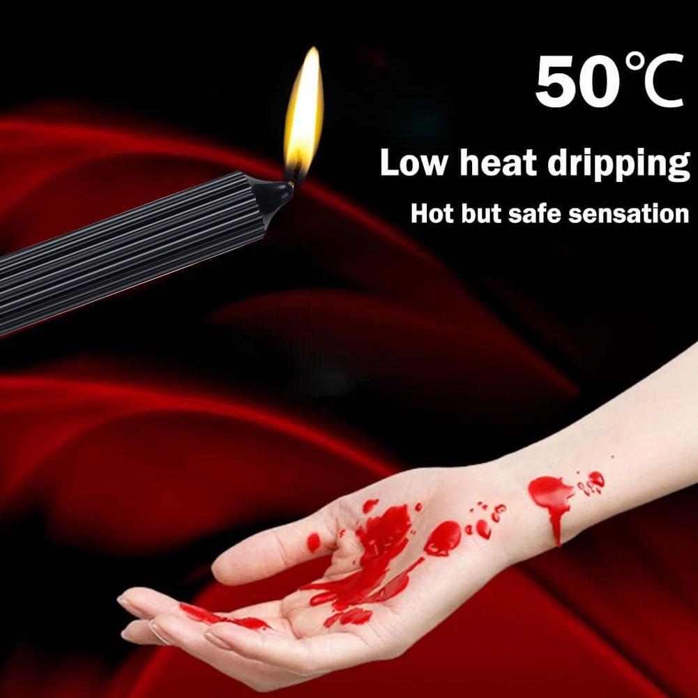 Low Temperature Body Massage Candle for Sensual Wax Play – Soothing & Stimulating Drip Candle for Couples