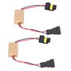 2PCS 50W LED Strobe Controller Continuous Strobe ABS Fog Light Strobe Module Flash Strobe Controller for LED Headlights