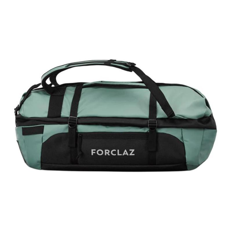 

DECATHLON Forclaz 500 Extend 30-40 L Versatile Stylish Polyester Backpack Duffel Bag Unisex Same Couple Style карибского бассейна зеленый