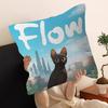 Movie F-Flow Cat Cushion Cover Car Throw Pillow Case For Sofa Car Christmas Gift 40X40Cm 45X45Cm