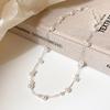 Gypsy Double Stacked Wearing Imitation Pearl Necklace Femininity Fashion Size Pearl Collarbone Chain French Retro Neck Chain