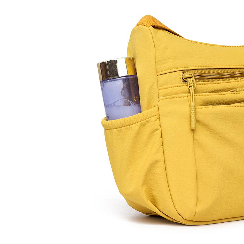 Solid Color Commuter Women's Bag Large Capacity Shoulder Crossbody Bag Multi-compartment Mobile Phone Bag