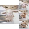 Adorable Realistic Rabbit Plush Keychain With Soft Pp Cotton Stuffing Cute Keyring Toy Perfect For Couples And Car Bags